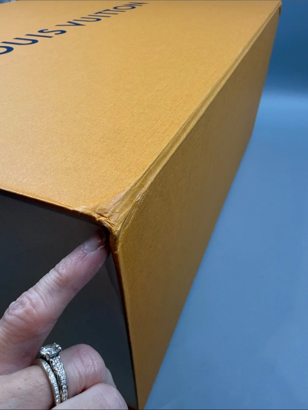 Louis Vuitton Empty XXL Gift Box with Handle